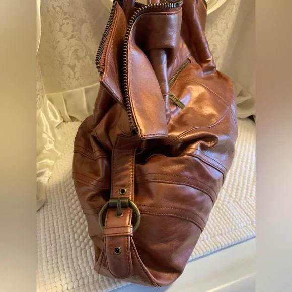 JUNOIR DRAKE LEATHER BAG